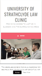 Mobile Screenshot of lawclinic.org.uk